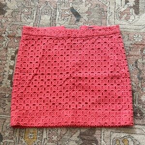 Elegant Pink Lace Skirt